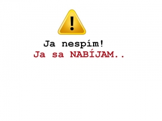 Biele BODY s POTLAČOU NABÍJAM