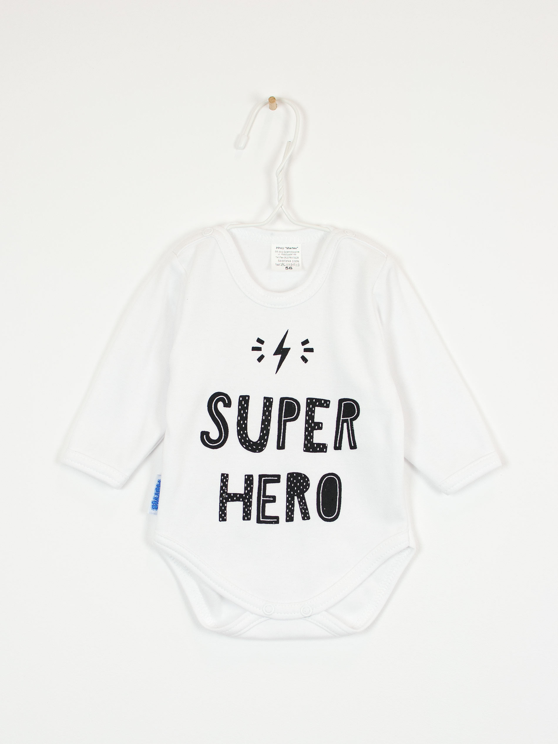Martex Body biele Super Hero
